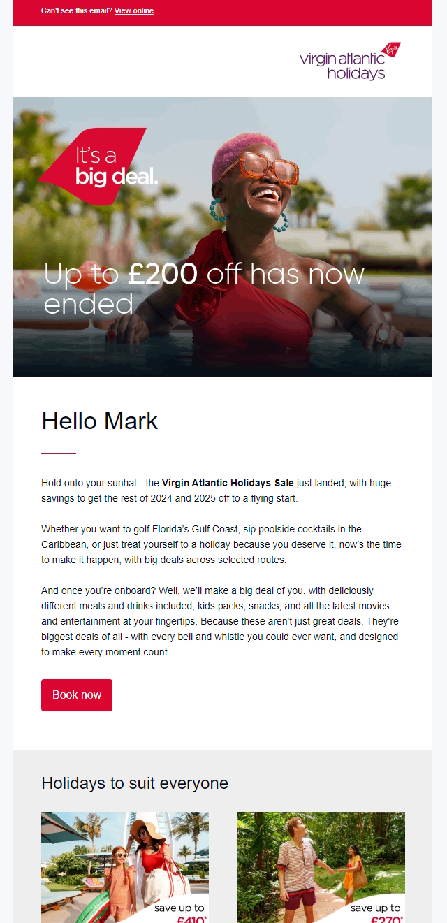 Virgin Atlantic Holidays