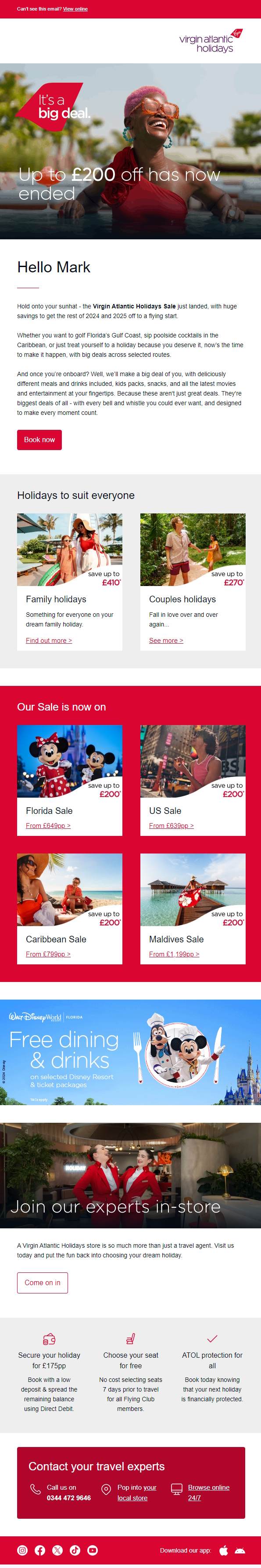 Virgin Atlantic Holidays